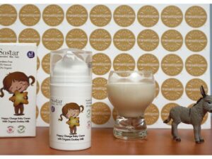 Baby Diaper Cream, Baby Diaper Rash Cream For Changing Nappy, Baby Nappy Cream Bio Donkey Milk 75ml Baby Hygiene