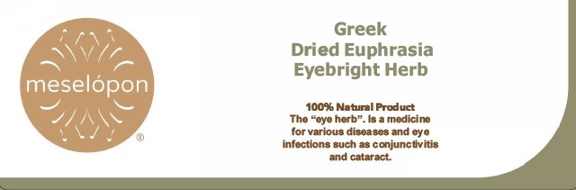 Dried Euphrasia, Eyebright Herb Label