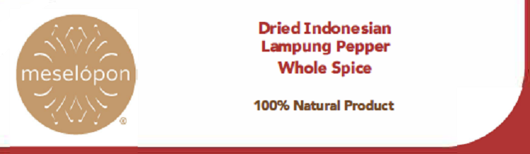 Dried Lampung Pepper Whole Label