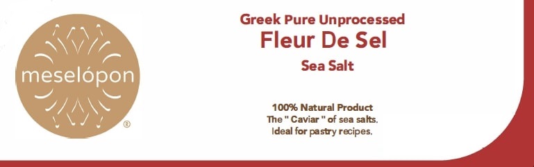 Hand Harvest, Pure Natural Unprocessed Unrefined Fleur De Sel Sea Salt, Label