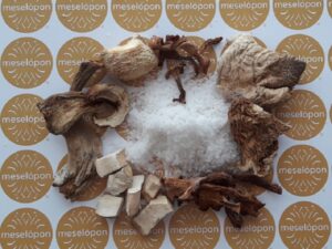 Umami Seasoning Salt Fleur De Sel Blend Mushrooms Flakes, Sea Salt Seasoning Blend