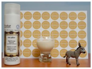 Hygiene Shower Gel Unisex, Daily Shower Gel Nourishing, Bath Gel, Bath Skin Care Enriched With Donkey Milk 250ml For All Skin Types