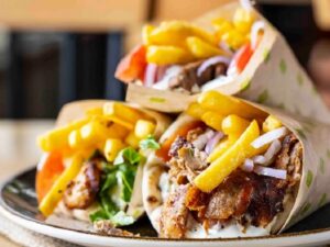 Greek Gyros Seasoning Mix Souvlaki Spice Blend Herb Aromatic Traditional Greek Food Mediterranean Taste